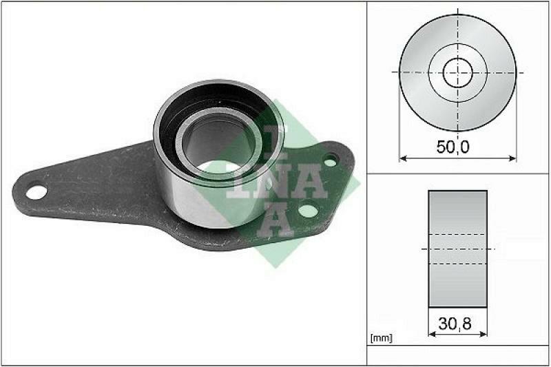 INA Deflection/Guide Pulley, timing belt