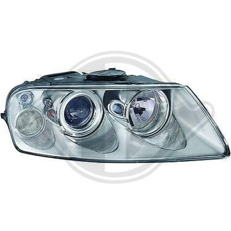 1x Diederichs Hauptscheinwerfer H7 H9 Rechts passend für VW Touareg bis 10/2006