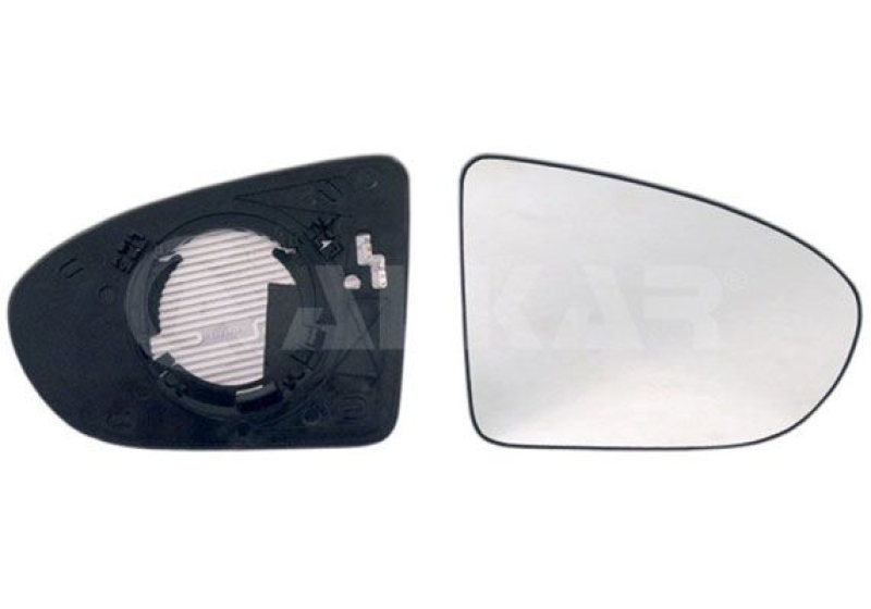 Spiegelglas rechts passend für Nissan Qashqai / +2 1 1.6 2.0 dCi Allrad