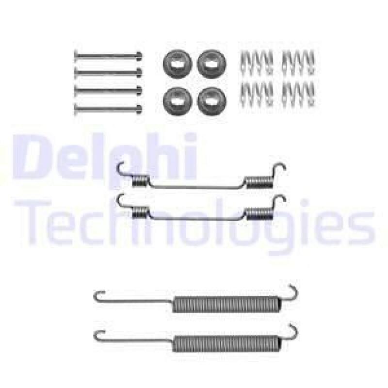 DELPHI Zubehörsatz Bremsbacken Trommelbremse Montagesatz
