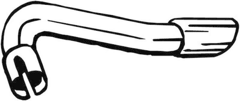 BOSAL Exhaust Pipe
