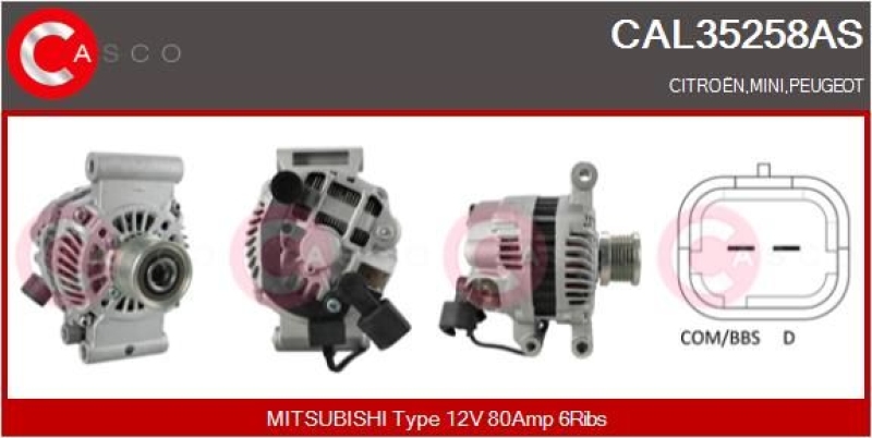 CASCO Alternator