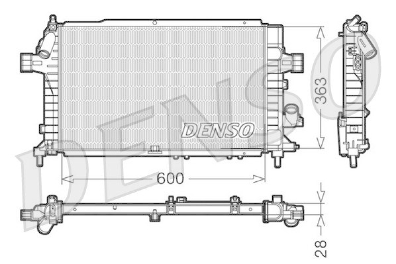 DENSO Kühler, Motorkühlung