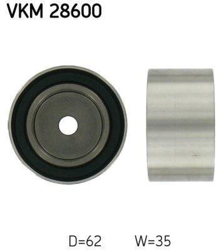 SKF Deflection/Guide Pulley, timing belt