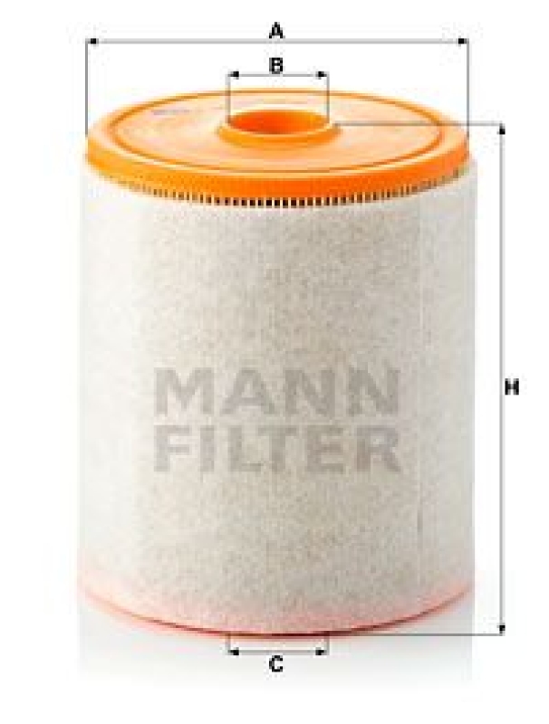 MANN-FILTER Luftfilter