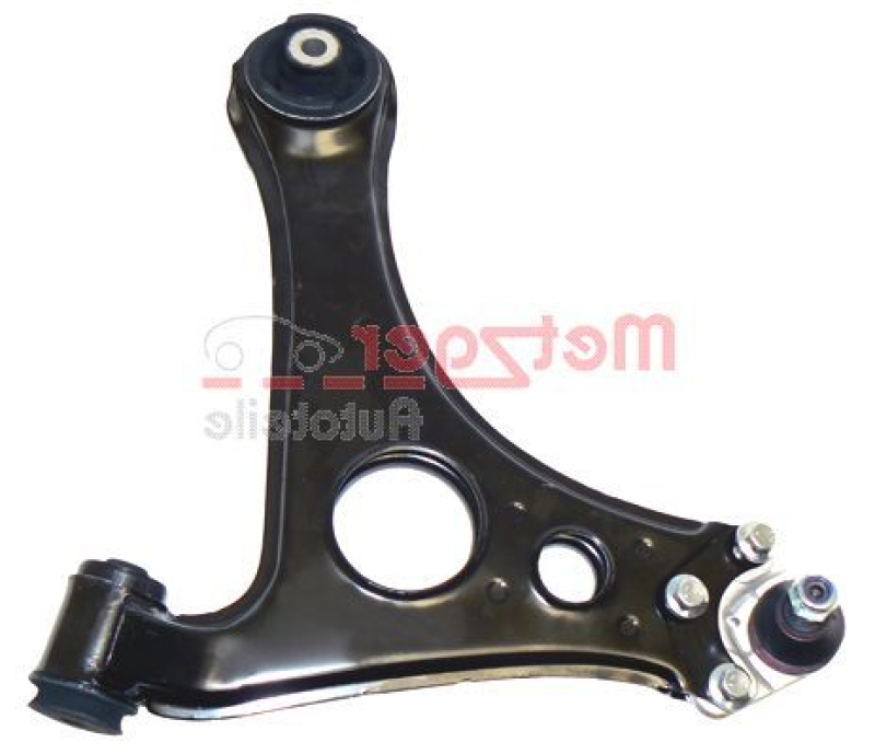 METZGER Control/Trailing Arm, wheel suspension KIT +