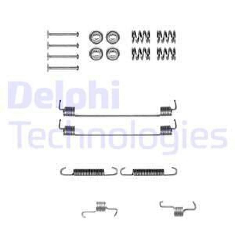 DELPHI Accessory Kit, brake shoes