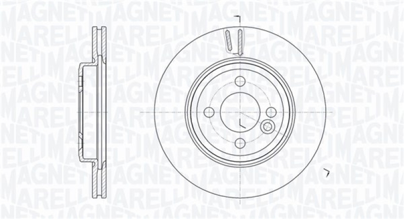 MAGNETI MARELLI Bremsscheibe