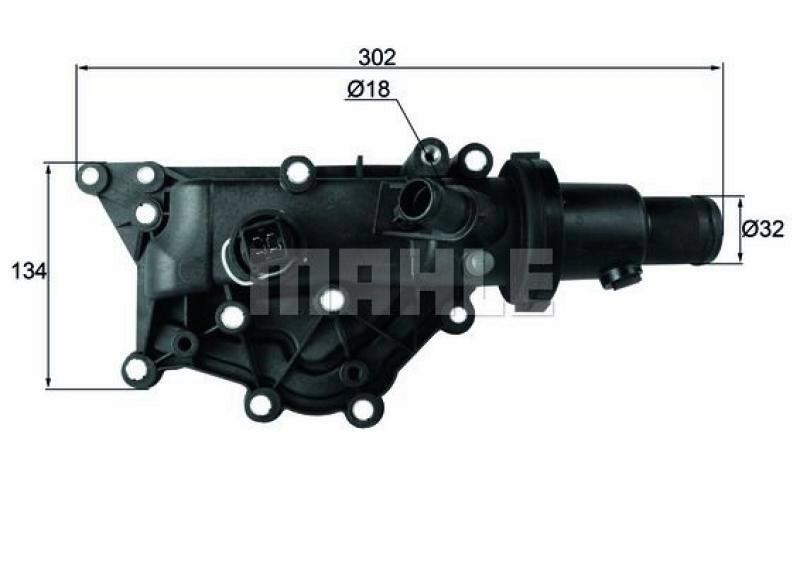 MAHLE Thermostat für Kühlmittel / Kühlerthermostat