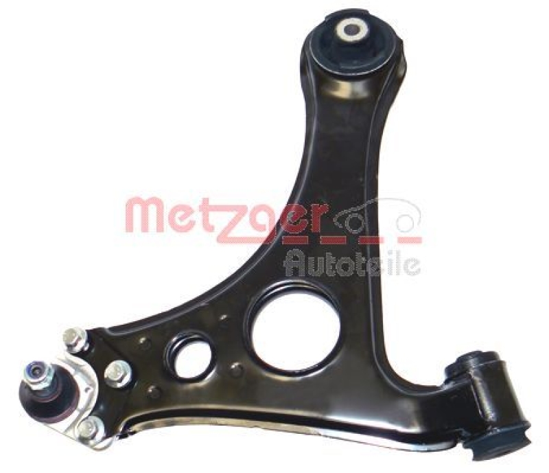 METZGER Control/Trailing Arm, wheel suspension KIT +