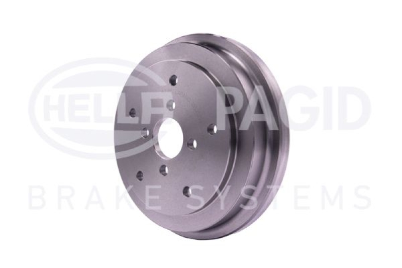 2x HELLA Brake Drum