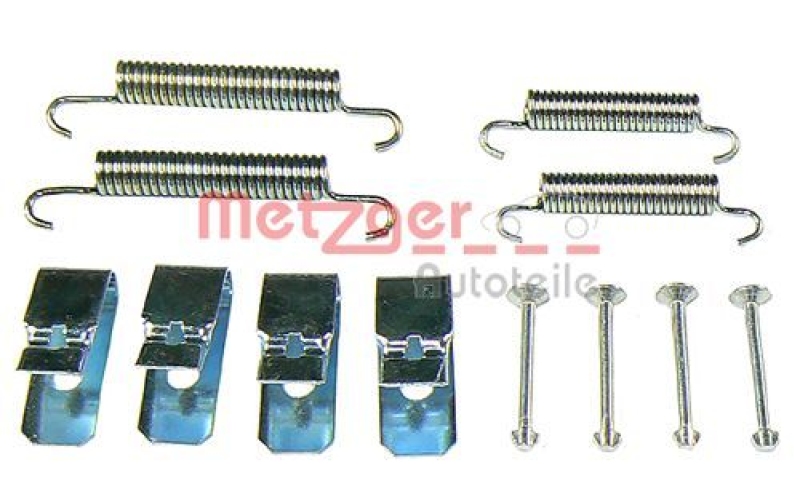 METZGER Accessory Kit, parking brake shoes