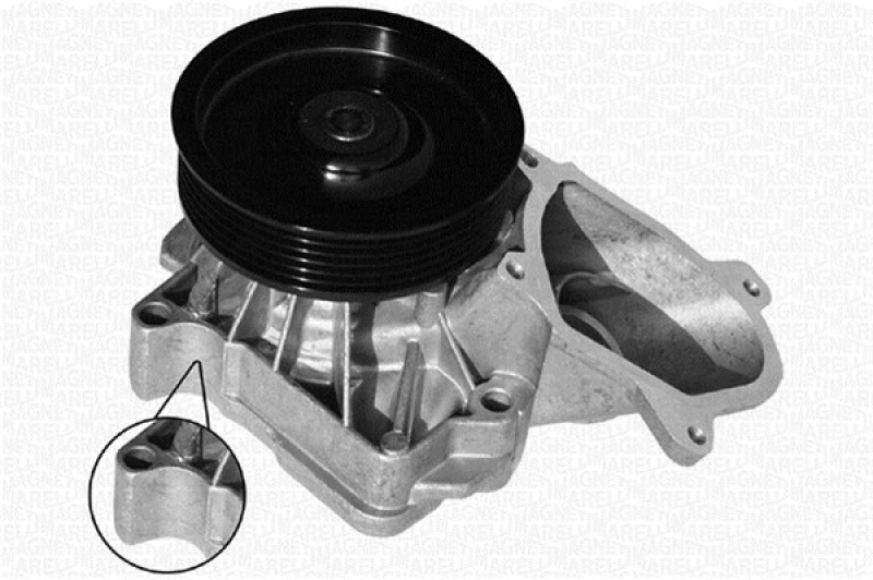 MAGNETI MARELLI Wasserpumpe, Motork&uuml;hlung 350982040000