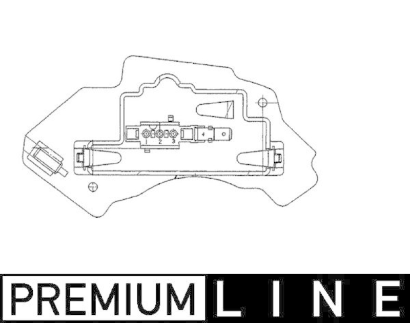 MAHLE Regler, Innenraumgebläse BEHR *** PREMIUM LINE ***