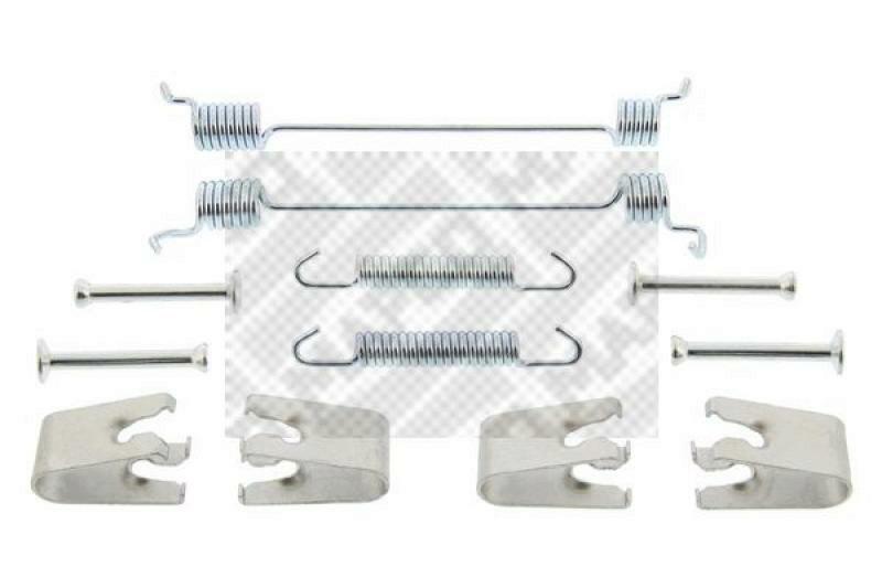 MAPCO Zubehörsatz Bremsbacken Trommelbremse Montagesatz