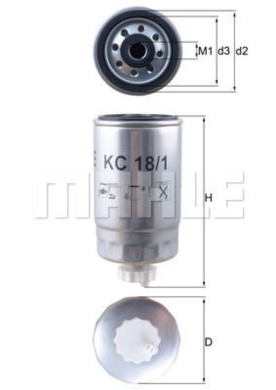 KNECHT Fuel Filter