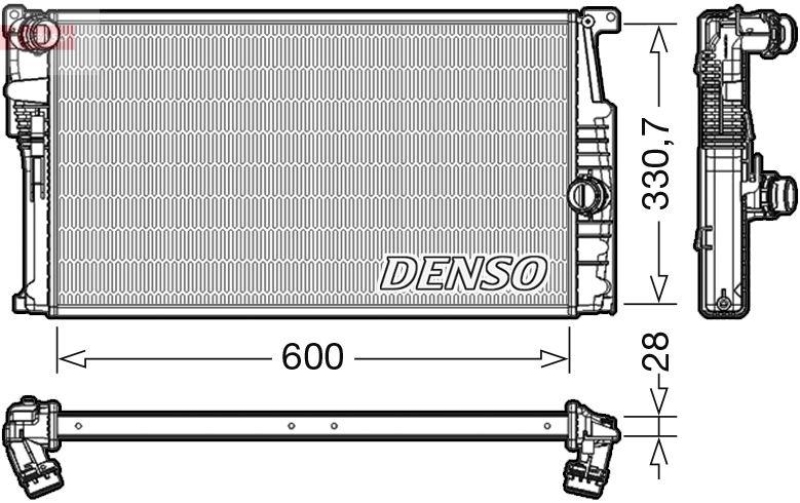 DENSO K&uuml;hler, Motork&uuml;hlung