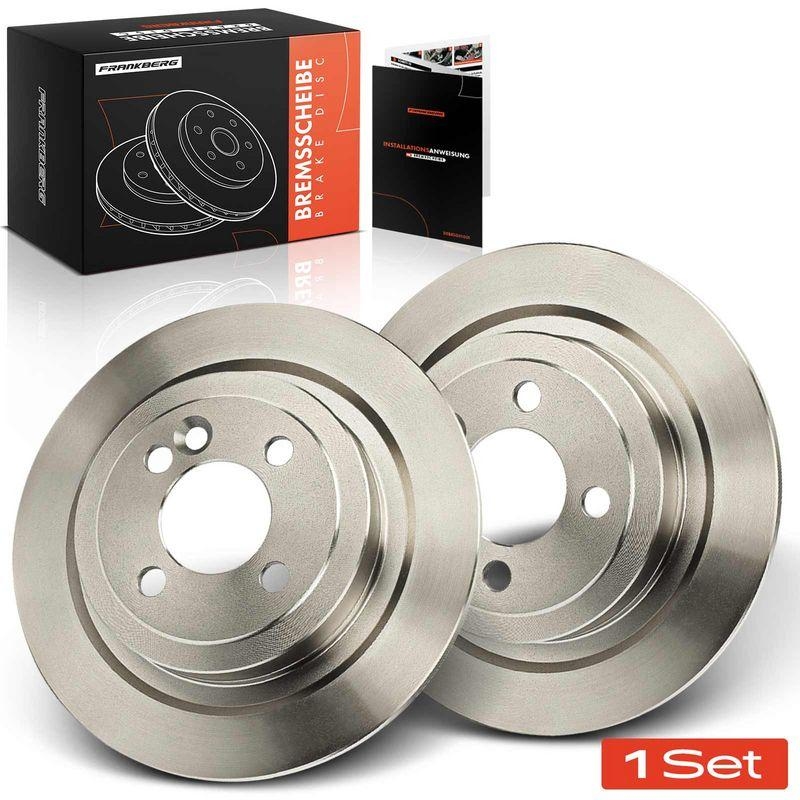 2x Frankberg Bremsscheiben Hinterachse 5481FB0033852