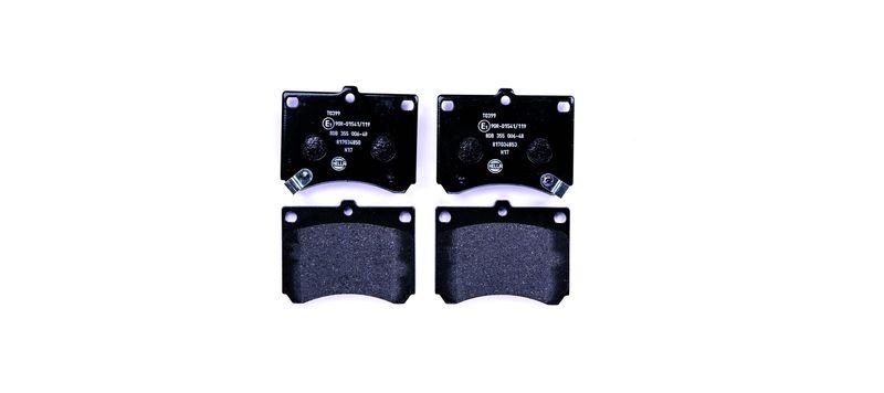HELLA Brake Pad Set, disc brake