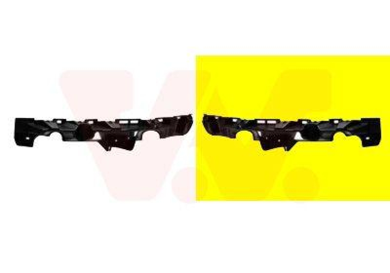 VAN WEZEL Mounting Bracket, bumper ** Equipart **