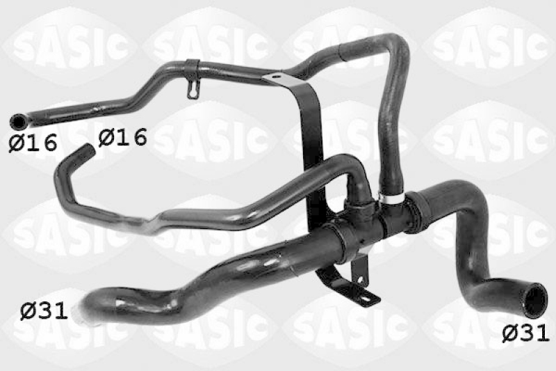 SASIC Radiator Hose