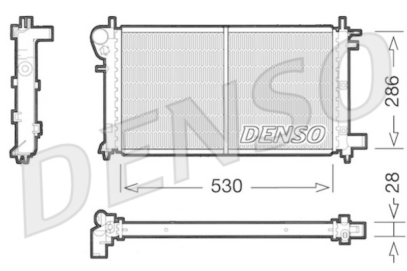 DENSO Kühler, Motorkühlung