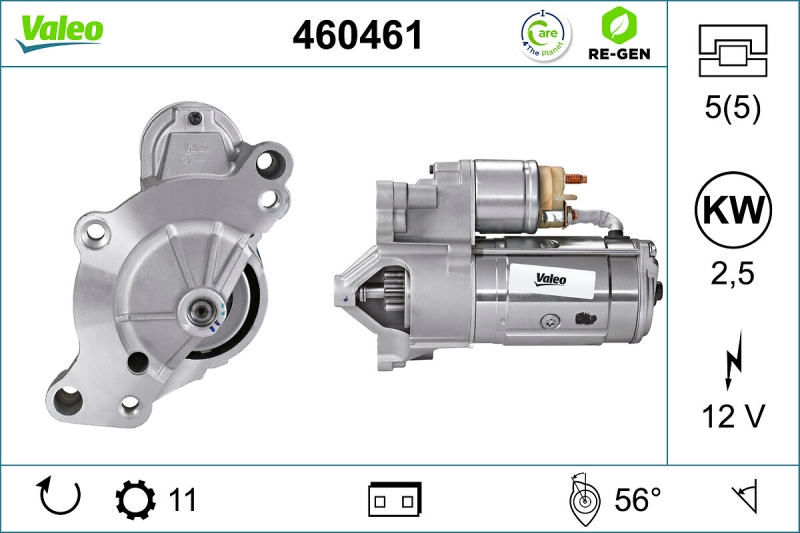 VALEO Starter VALEO RE-GEN AT