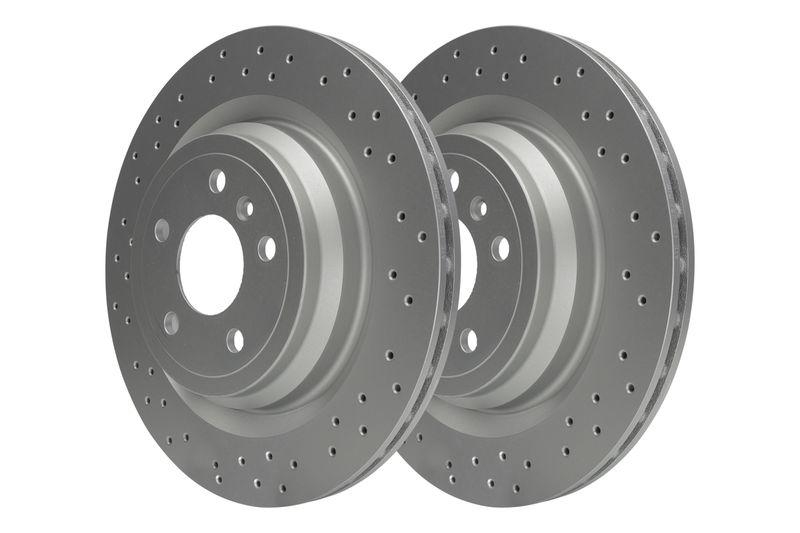 ATE Bremsscheiben 330mm + Bremsbel&auml;ge Hinten passend f&uuml;r Mercedes M...
