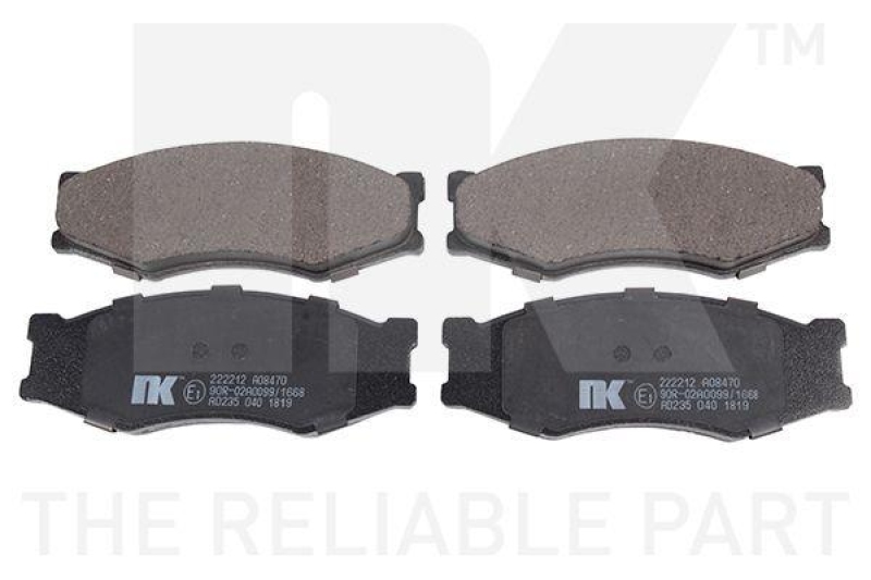 NK Brake Pad Set, disc brake