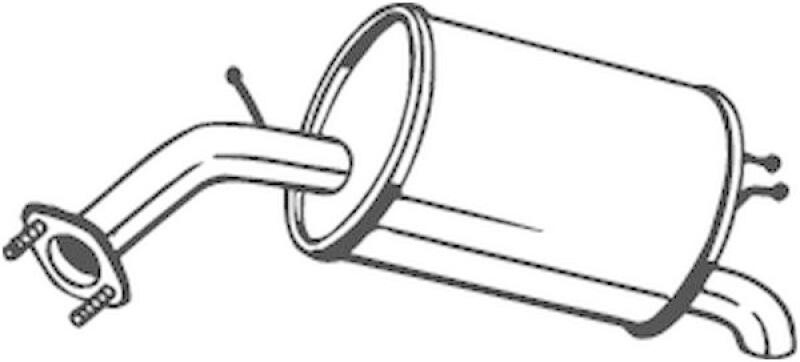 BOSAL Endschalld&auml;mpfer