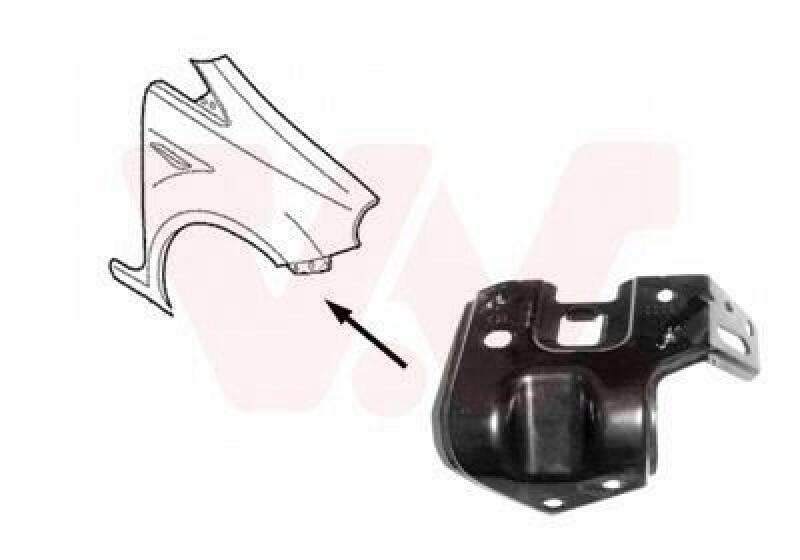 VAN WEZEL Front Cowling ** Equipart **