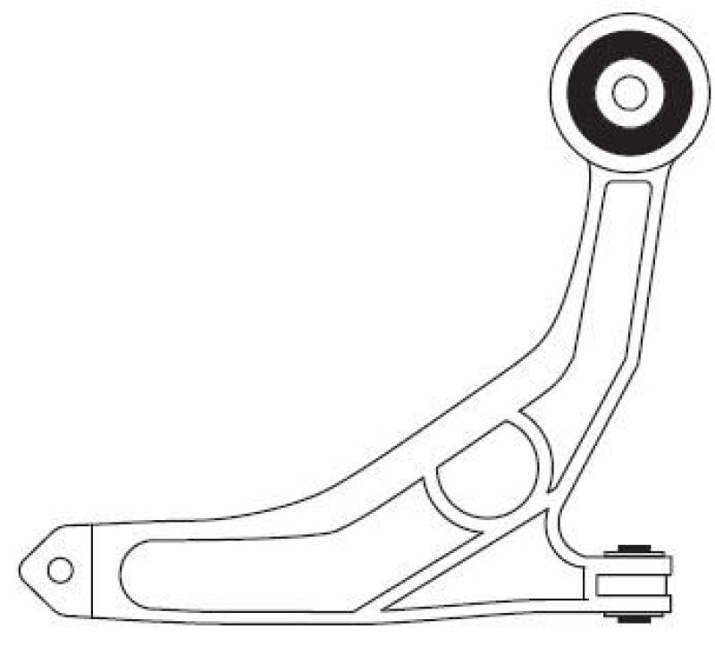 FRAP Control Arm/Trailing Arm, wheel suspension