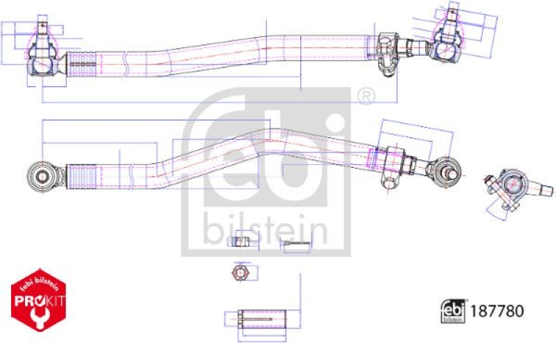 FEBI BILSTEIN Lenkstange ProKit