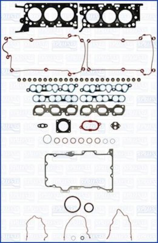 AJUSA Full Gasket Set, engine MULTILAYER STEEL