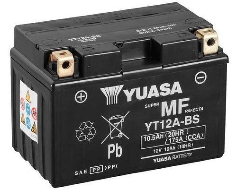 YUASA Starterbatterie Maintenance Free