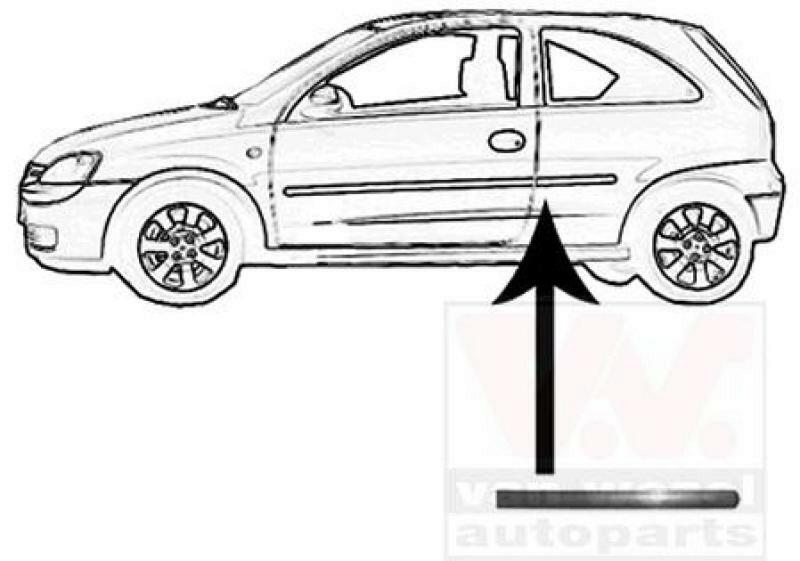 Trim/Protective Strip, sidewall