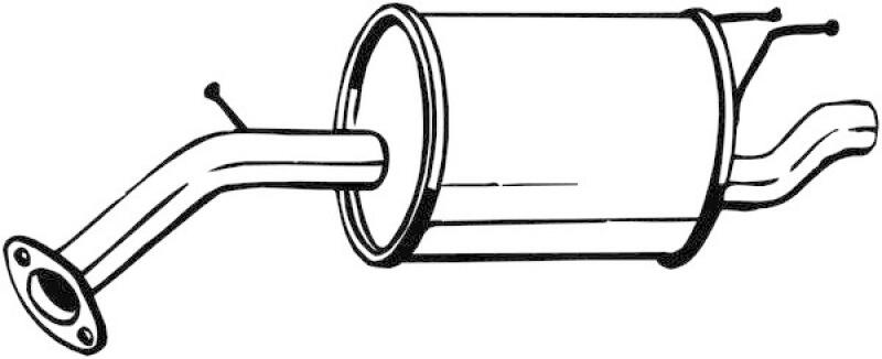 BOSAL Endschalld&auml;mpfer