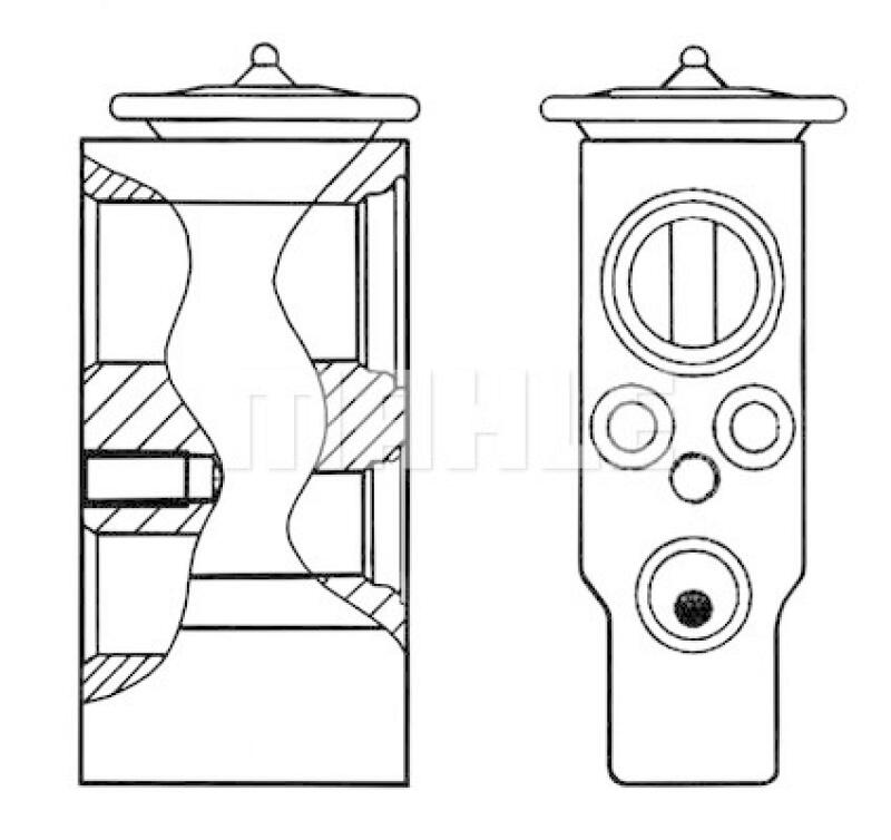MAHLE Expansionsventil, Klimaanlage