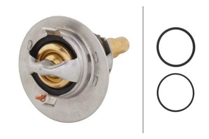 HELLA Thermostat für Kühlmittel / Kühlerthermostat 8MT 354 776-151
