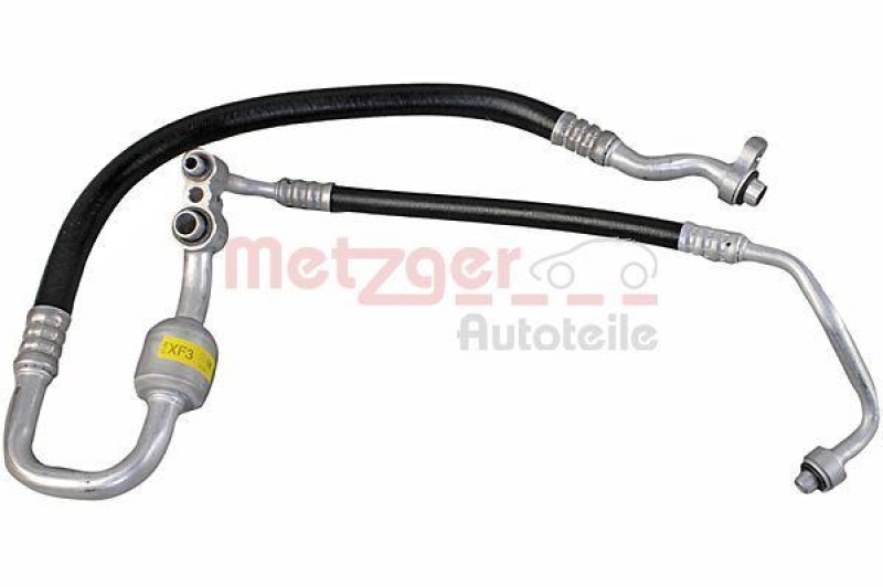 METZGER High-/Low Pressure Line, air conditioning OE-part