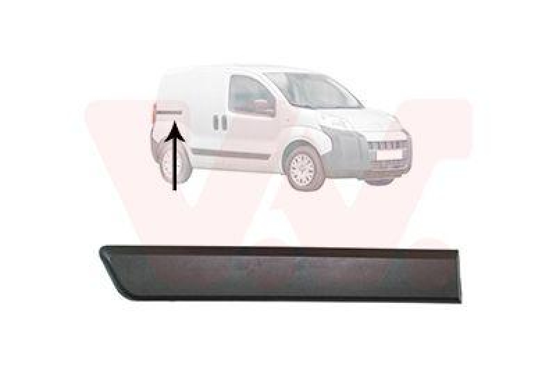 VAN WEZEL Trim/Protective Strip, sidewall