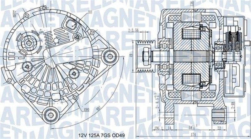 MAGNETI MARELLI Generator