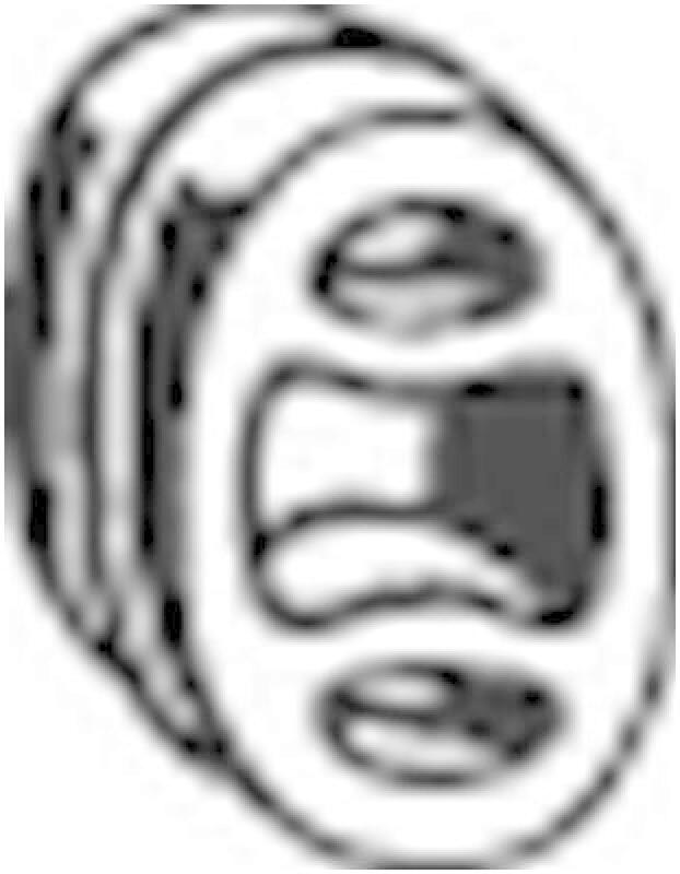 BOSAL Rubber Strip, exhaust system