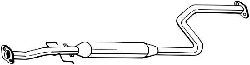 BOSAL Middle Silencer