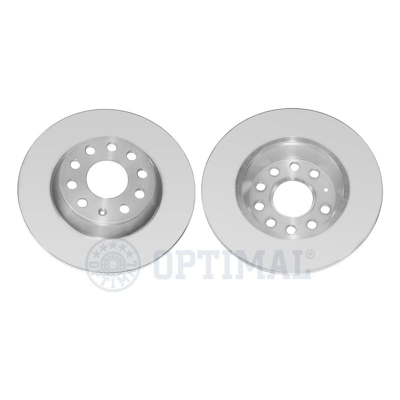 2x OPTIMAL Bremsscheibe COATED