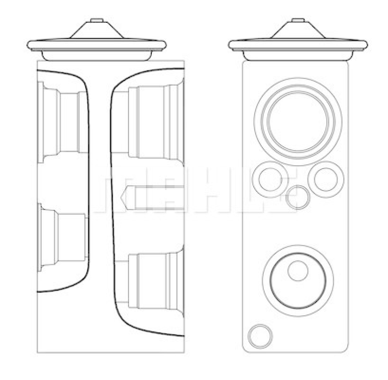 MAHLE Expansion Valve, air conditioning BEHR