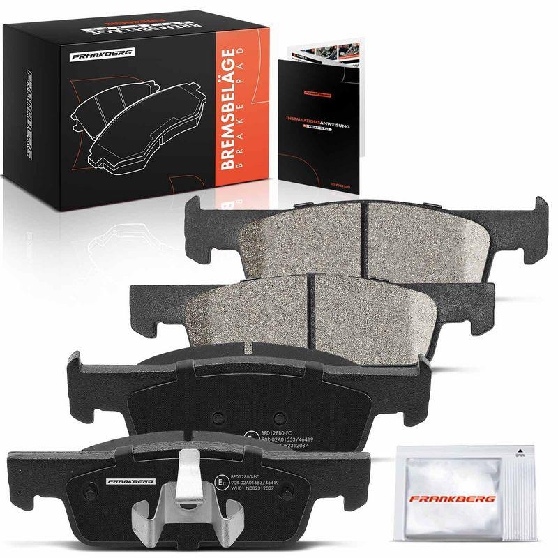 4x Frankberg Bremsbel&auml;ge Vorderachse 5481FB0032869