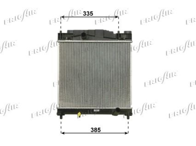 FRIGAIR Radiator, engine cooling