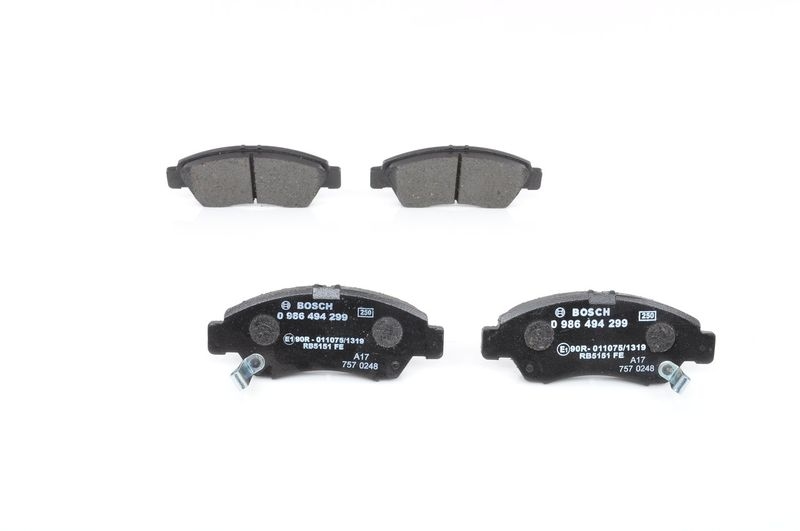 BOSCH Brake Pad Set, disc brake