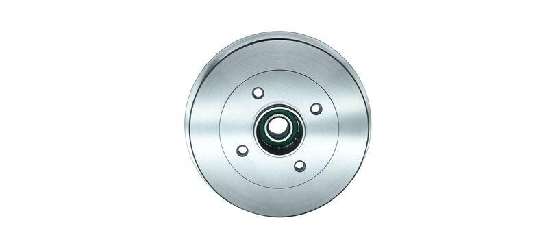 2x HELLA Bremstrommel 8DT 355 303-131